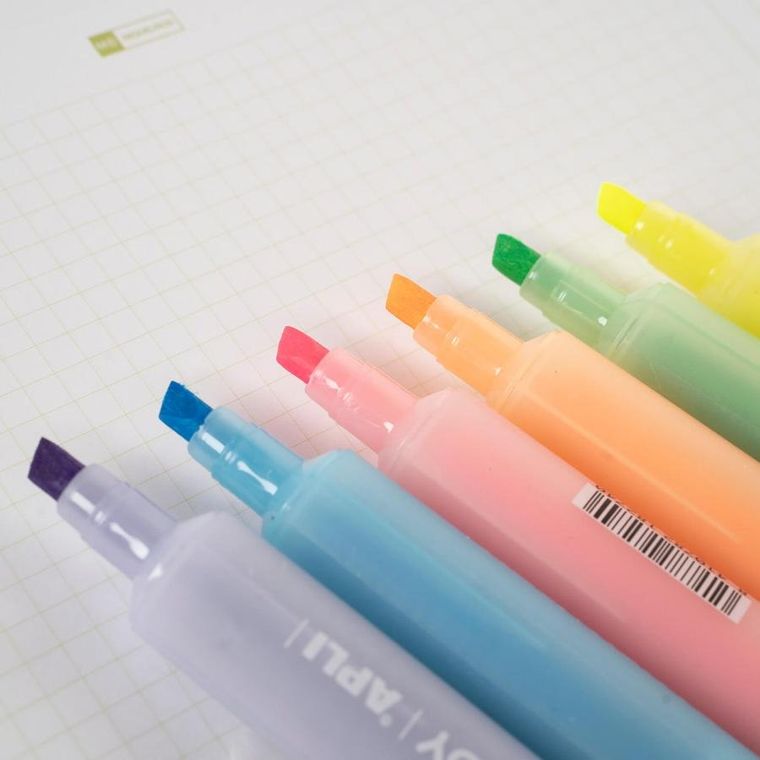 Apli Kids, Candy, marker fluorescencyjny z podwójną końcówką, zielony, 1 szt.