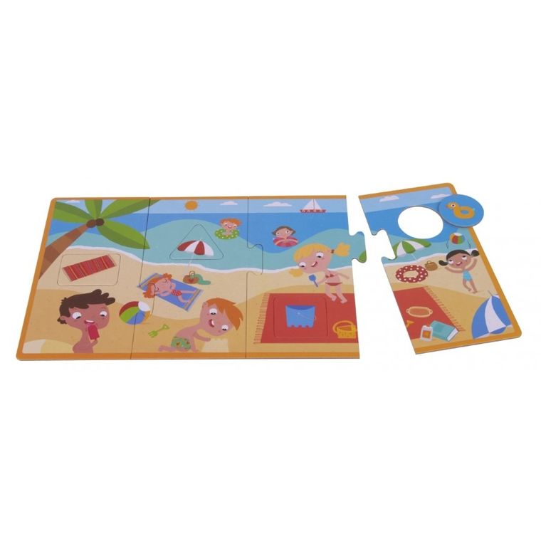 Apli Kids, Cztery pory roku, puzzle, 4 układanki