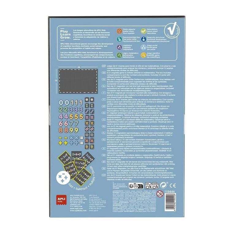 Apli Kids, Działania matematyczne, magnetyczna układanka