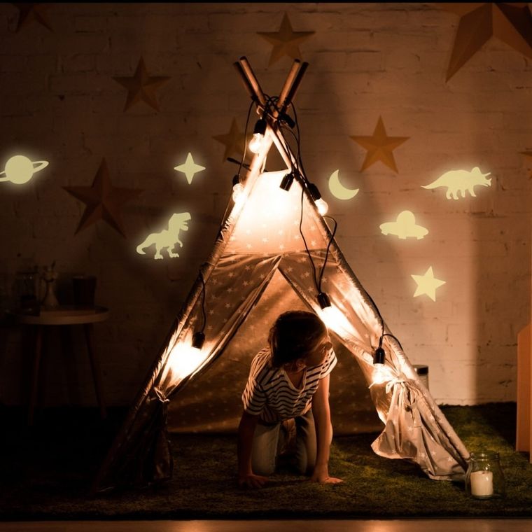 Apli Kids, magiczny plastik, świecący w ciemności, 3 arkusze