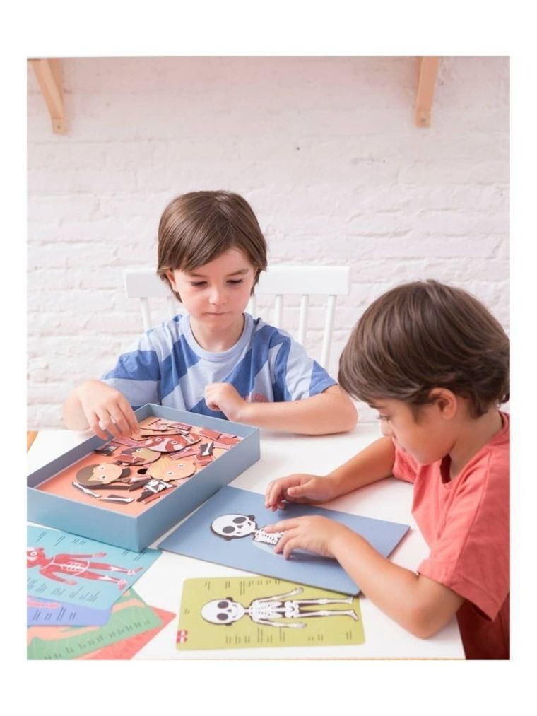 Apli Kids, magnetyczna układanka, ciało człowieka