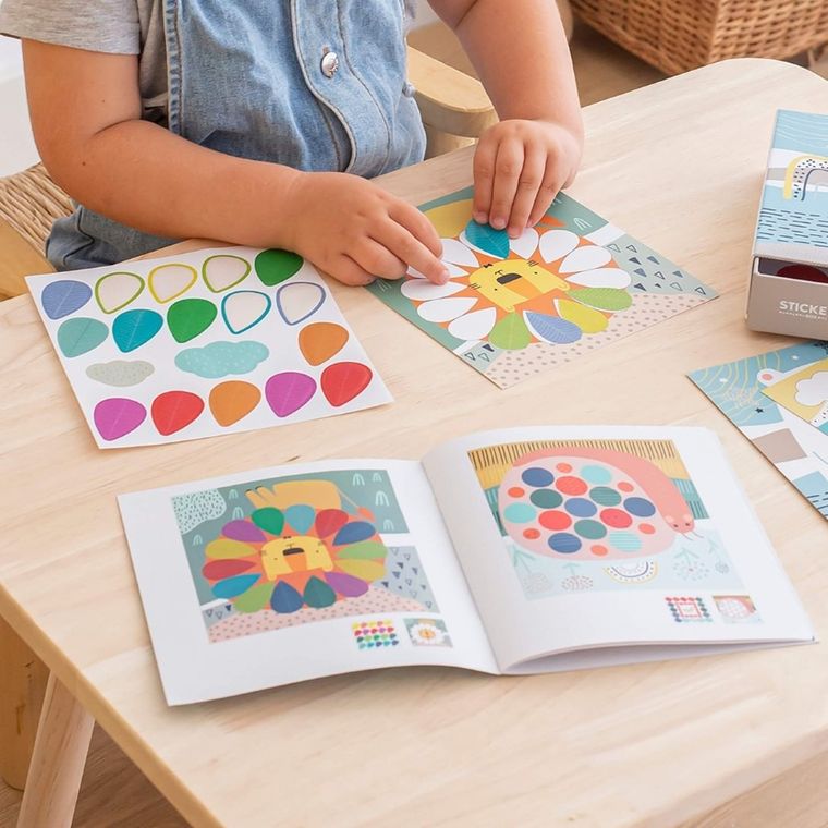 Apli Kids, Miś, zestaw z naklejkami