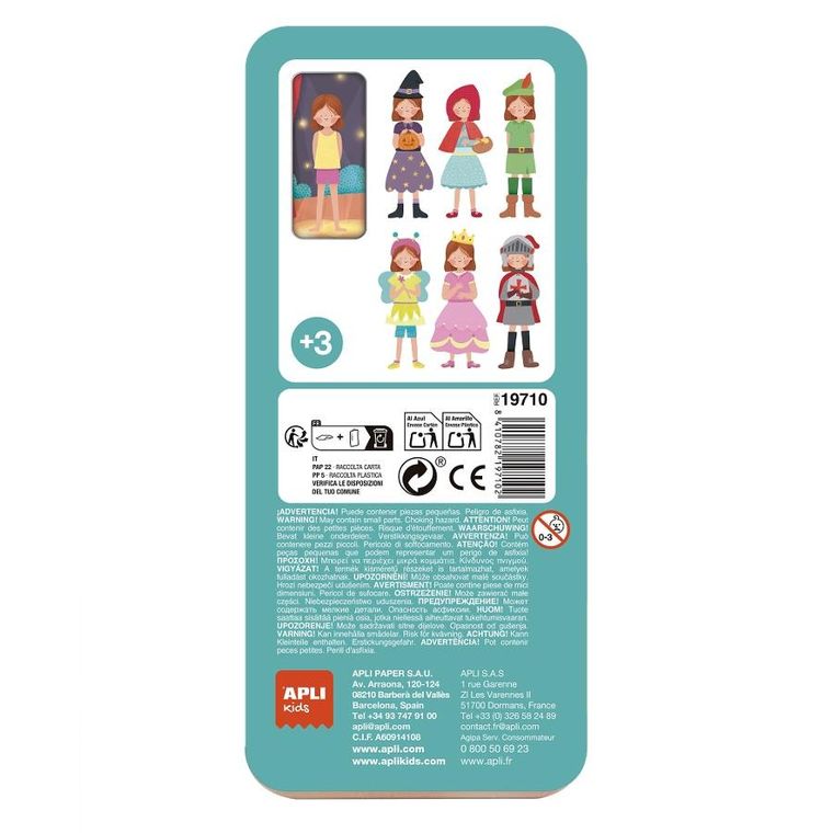 Apli Kids, Mix&Match, Teatr, magnetyczna układanka