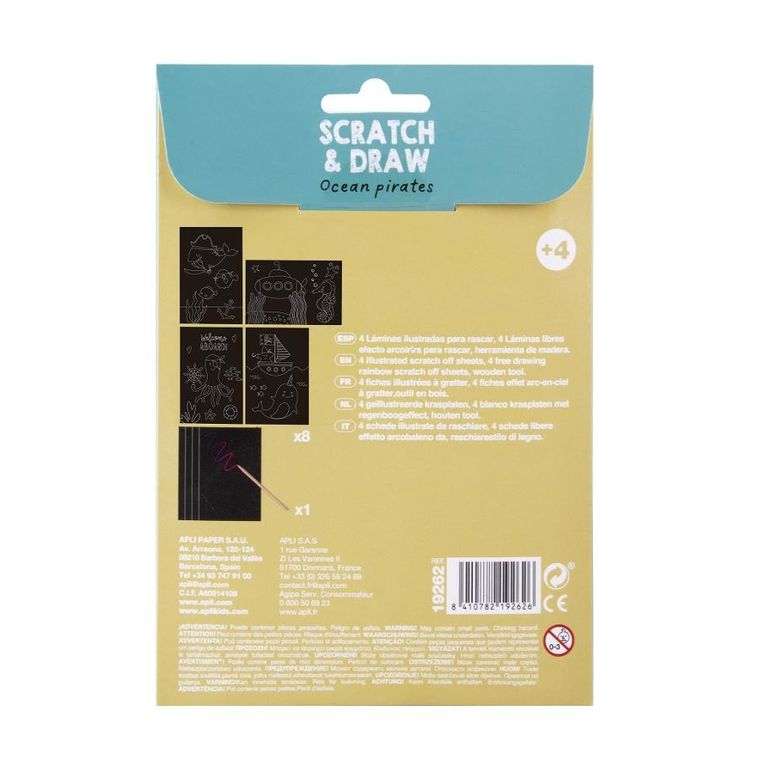 Apli Kids, Piraci z oceanu, mini wydrapywanki