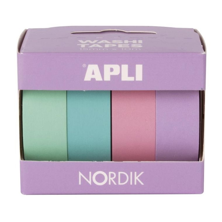 Apli Kids, taśmy dekoracyjne, Nordik, 4 szt.