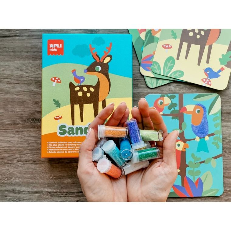 Apli Kids, zestaw artystyczny z piaskiem