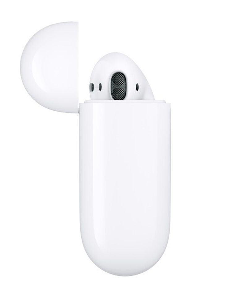 Apple, słuchawki bezprzewodowe, AirPods 2019, MV7N2ZM/A, białe
