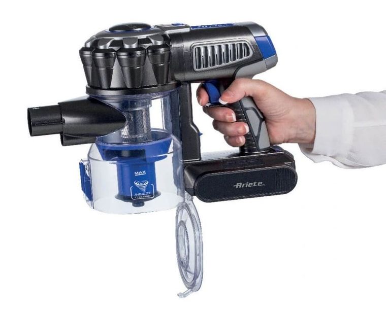 Ariette, pionowy odkurzacz 2w1, 22,2V, niebieski