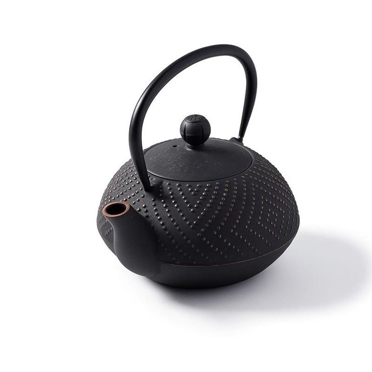 Aromelio, Kamin, czajnik żeliwny z zaparzaczem, 900 ml