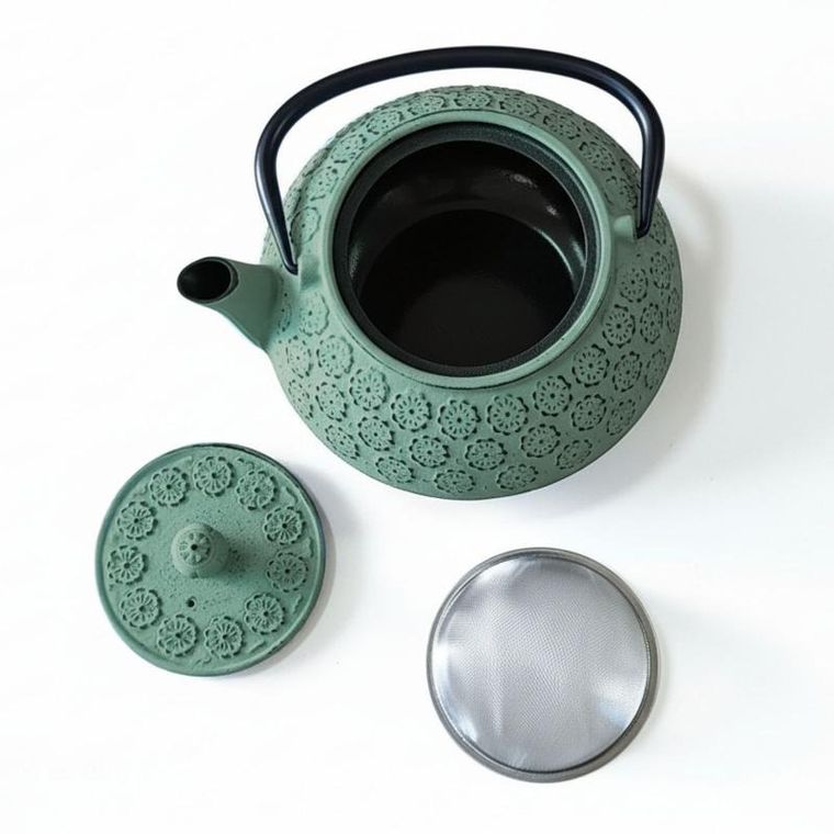 Aromelio, Kumo, czajnik żeliwny z zaparzaczem, 1000 ml