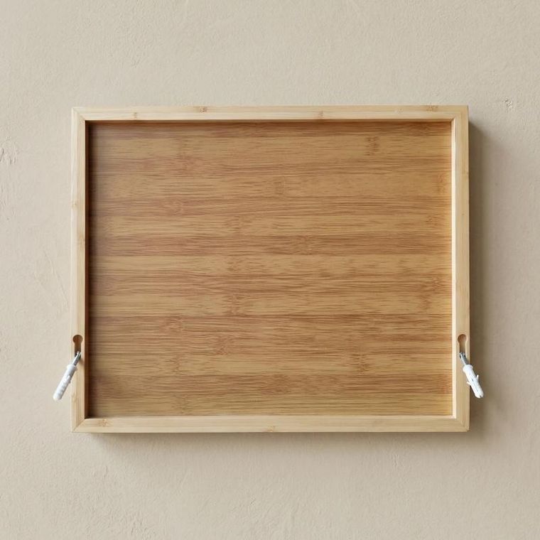 Aromelio, Palette, bambusowy organizer na przyprawy z montażem do ściany, 30 słoiczków, 4,5-9 cm