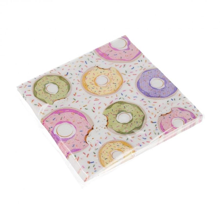 Arpex, serwetka papierowa, 2-warstowa, Donat, 33-33 cm, 16 szt.