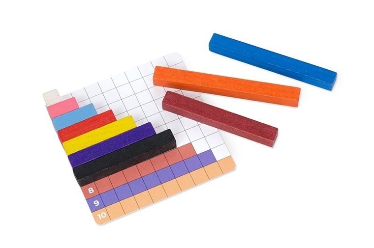 Artyk, drewniane patyczki do liczenia, 56 elementy, gra edukacyjna