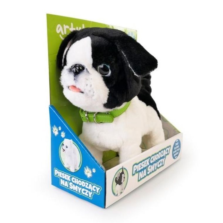 Artyk, Piesek chodzący na smyczy, maskotka interaktywna