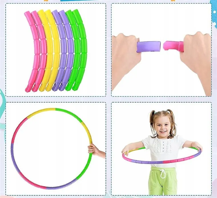 Artyk, Sportox Kids, składane hula hop, 77 cm