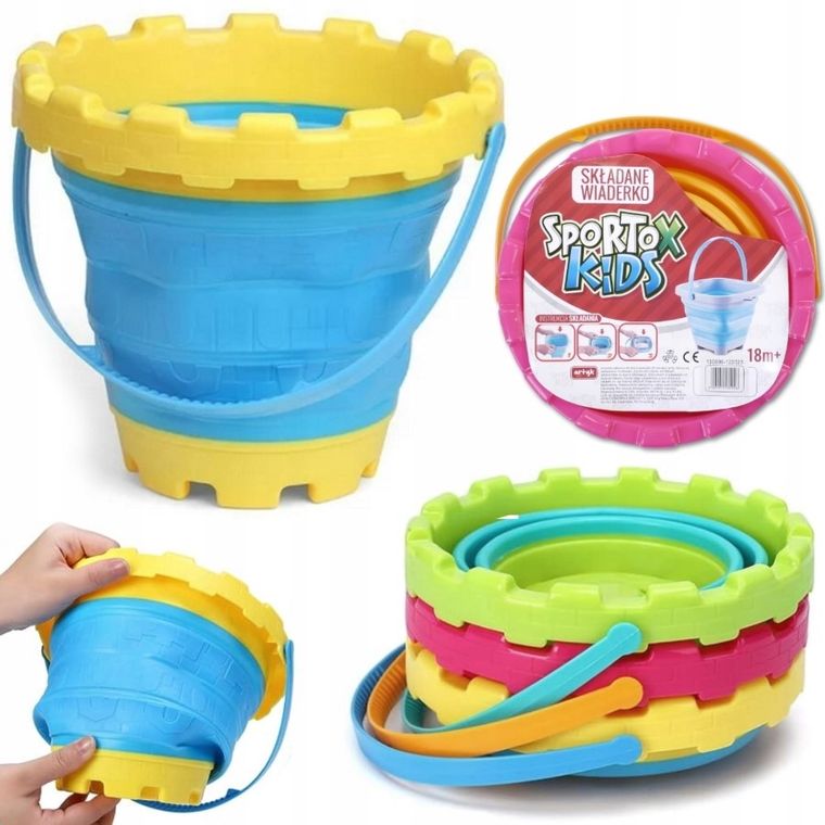 Artyk, Sportox Kids, składane wiaderko do piasku