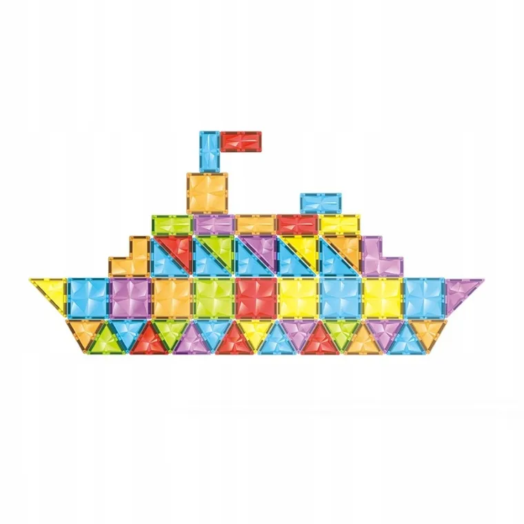 Askato, Genialny dzieciak, klocki magnetyczne, 100 elementów