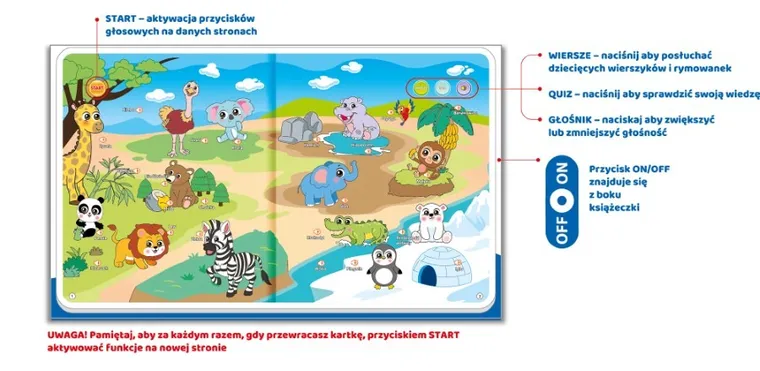 Askato, Genialny dzieciak, Poznajemy Świat, książka interaktywna