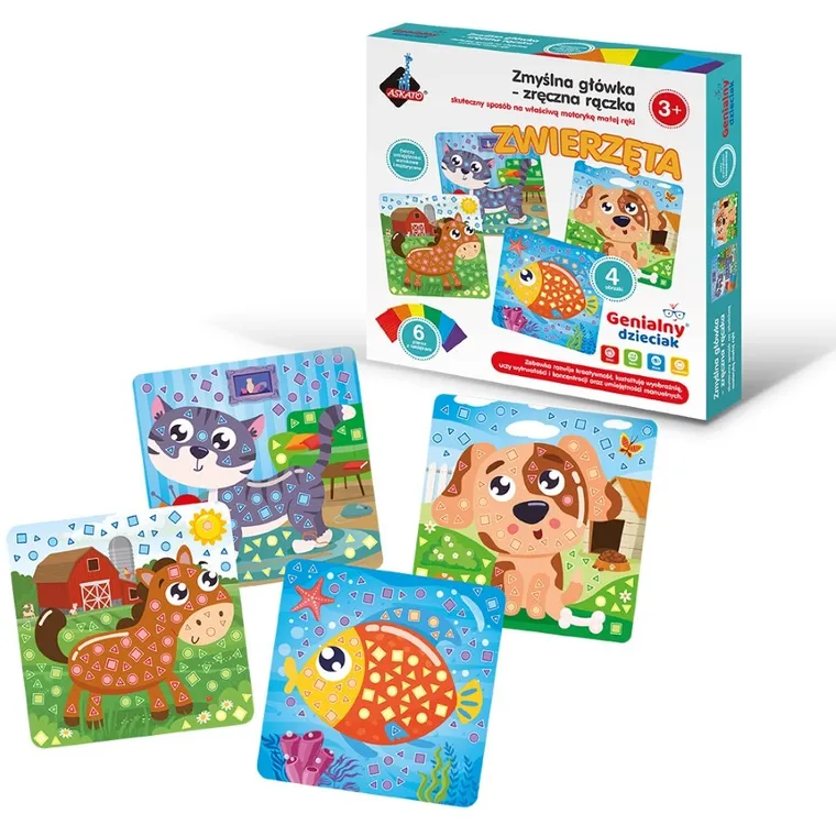 Askato, Genialny dzieciak, Zmyślna główka - zręczna rączka, zwierzęta