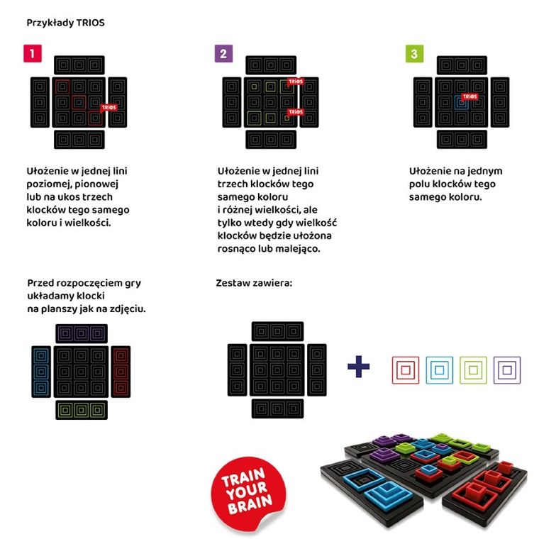 Askato, Tic Tac Trios, Kółko i Krzyżyk, gra logiczna