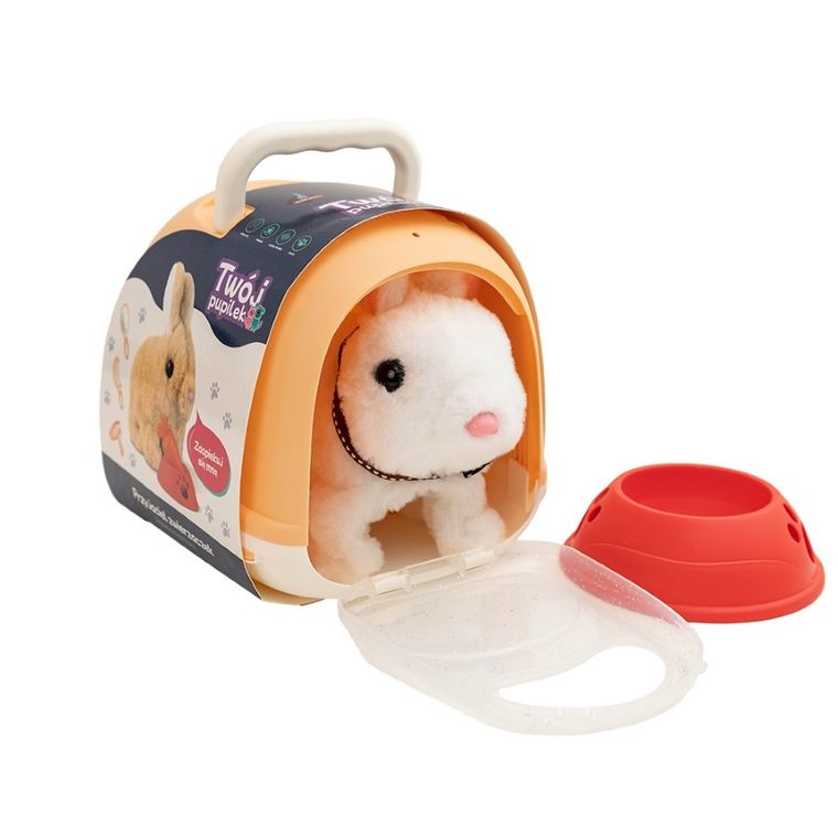 Askato, Twój pupilek, króliczek z domkiem, zabawka interaktywna