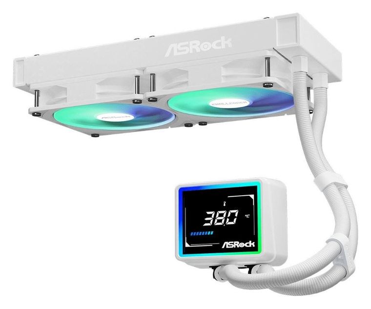 ASRock, chłodzenie, Challenger White 240 Digital