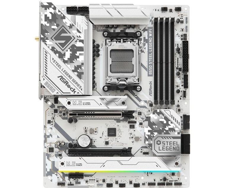 Asrock, płyta główna, B650 STEEL LEGEND WIFI AM5 4DDR5 HDMI/DP M.2 ATX