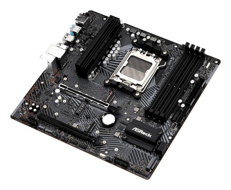 Asrock, płyta główna, B650M PG LIGHTNING AM5 4DDR5 HDMI/DP mATX