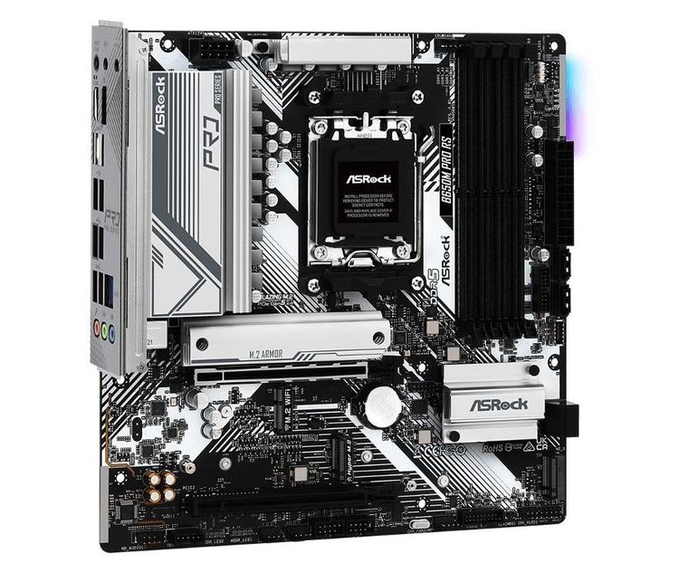 ASRock, płyta główna, B650M PRO RS AM5 4DDR5 HDMI/DP mATX