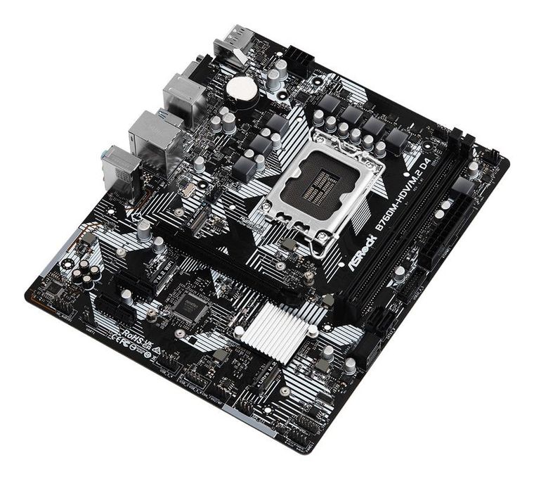 ASRock, płyta główna, B760M-HDV/M.2 D4 s1700 2DDR4 DP/HDMI mATX