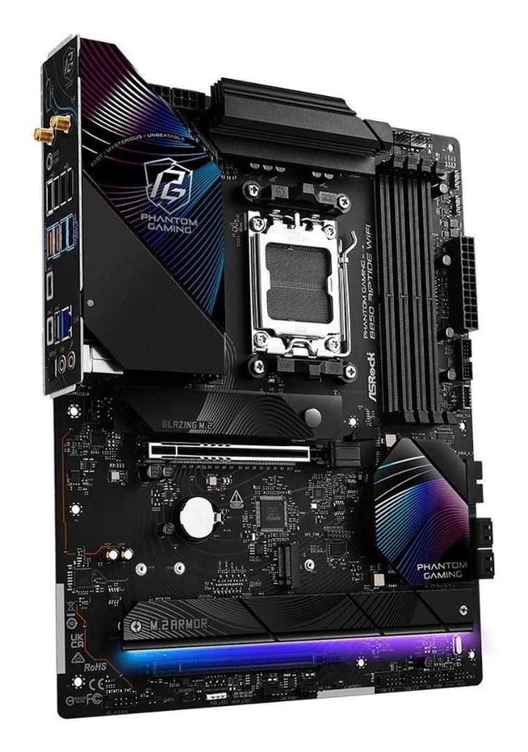 ASRock, płyta główna, B850 Phantom Gaming Riptide WiFi AM5 4DDR5 ATX