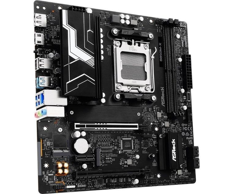 ASRock, płyta główna, B850M-X R2.0 AM5 2DDR5 M.2 USBC mATX