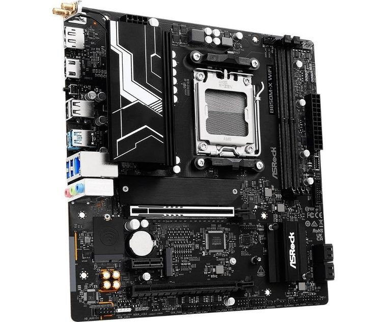 ASRock, płyta główna, B850M-X WIFI R2.0 AM5 2DDR5 M.2 USBC mATX
