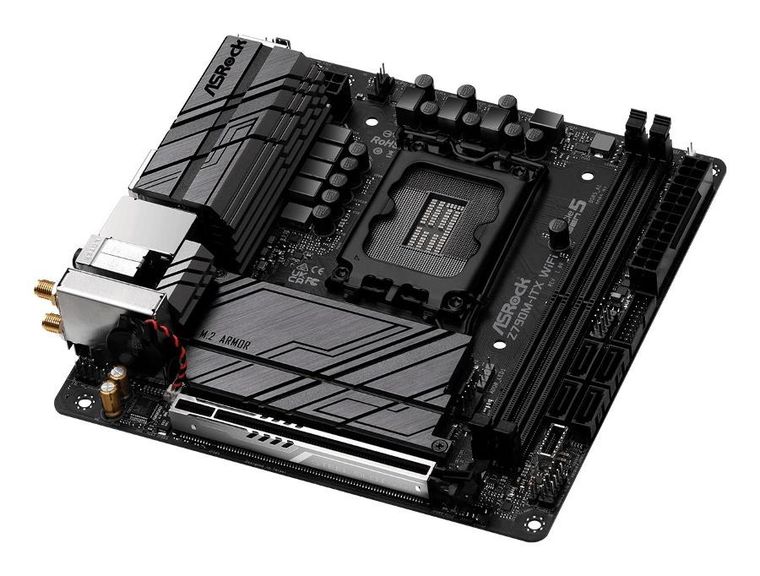 ASRock, płyta główna, Z790M-ITX WIFI S1700 2DDR5 HDMI M.2 mITX
