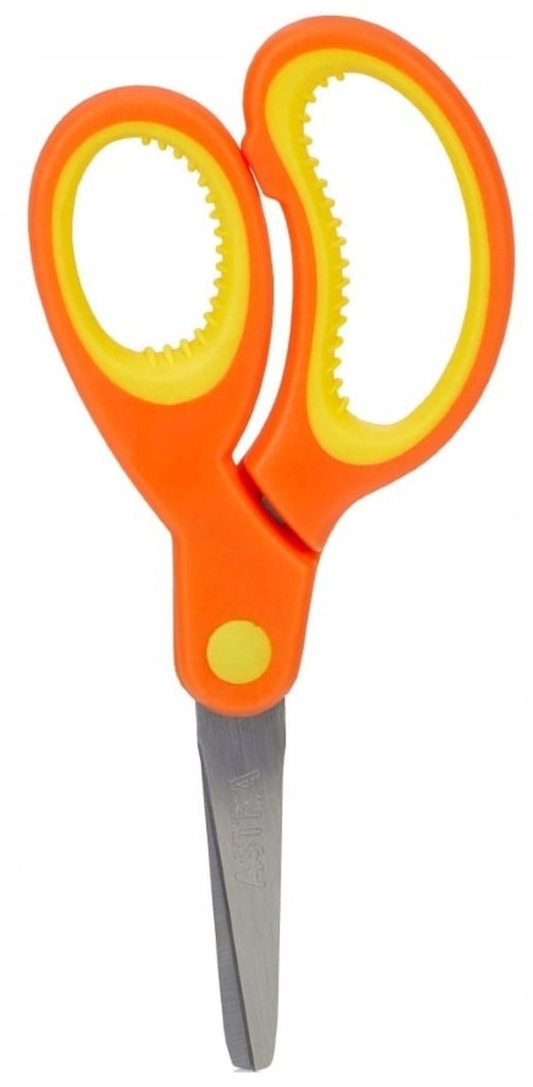 Astra, ergonomiczne nożyczki szkolne, 13 cm