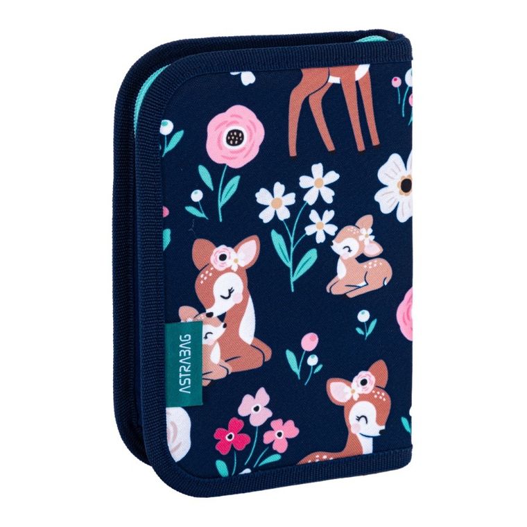 Astrabag, piórnik rozkładany, pojedynczy, Baby Deer