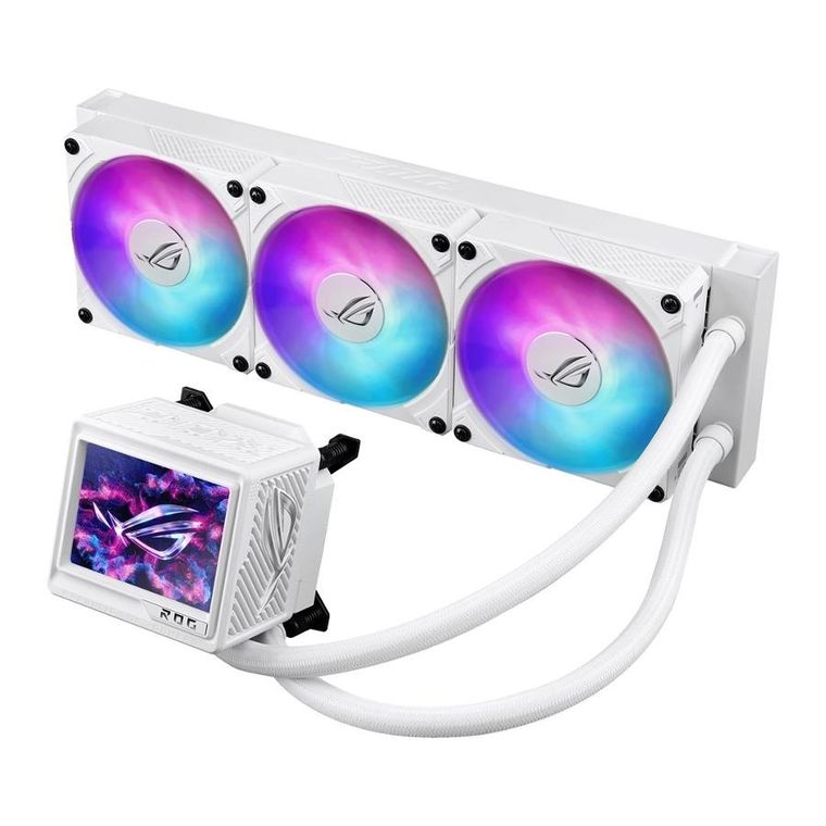 Asus, chłodzenie, ROG RYUJIN III 360 ARBG EXTREME WHT
