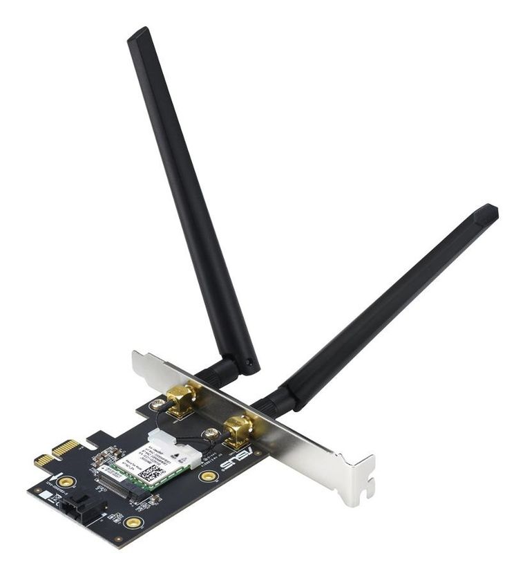 Asus, karta sieciowa, PCE-AX1800 WiFi AX PCI-E