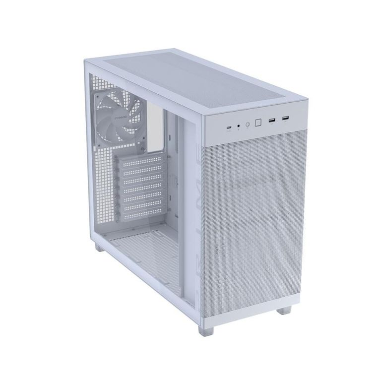 Asus, obudowa komputerowa, PRIME AP303 TG WHITE