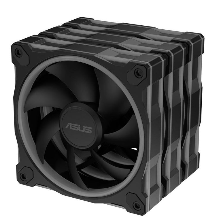 Asus, wentylator 3w1, Prime MR120 Fan ARGB, czarny