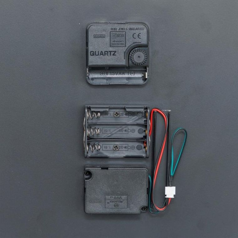 Atmosphera, Aracely, zegar ścienny, widoczny mechanizm, 46 cm