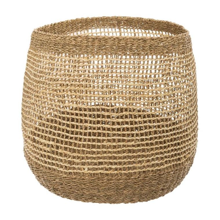 Atmosphera, dekoracyjne kosze do przechowywania z trzciny, plecione, 3 szt.