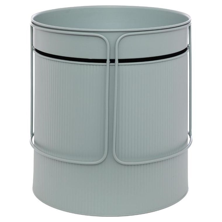 Atmosphera, donice metalowe, Aze, średnica 30 cm, 2 szt.