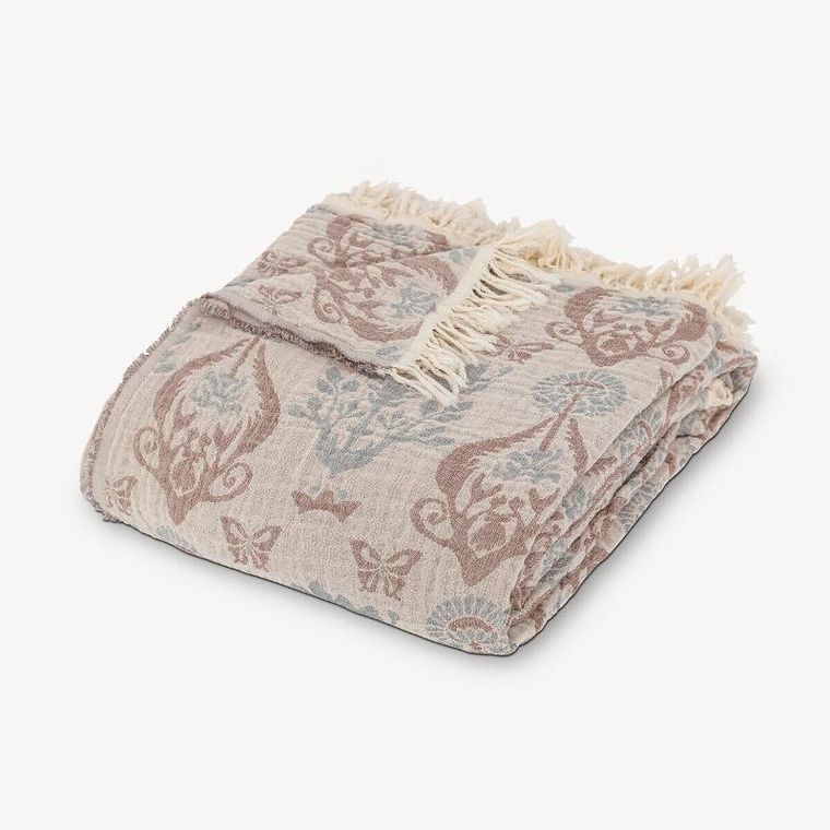 Atmosphera, duża muślinowa narzuta, Inuit, 240-260 cm