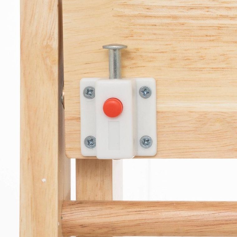 Atmosphera for kids, drewniane krzesełko dziecięce, star, składane