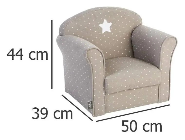 Atmosphera for kids, fotel dla dzieci, bawełna