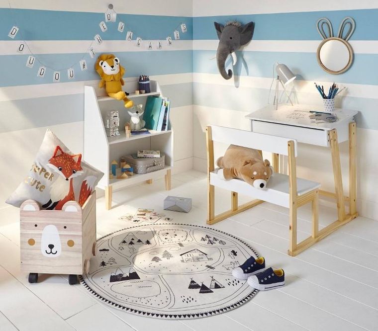 Atmosphera for kids, lustro dekoracyjne dla dzieci, rabbit, 24-38 cm