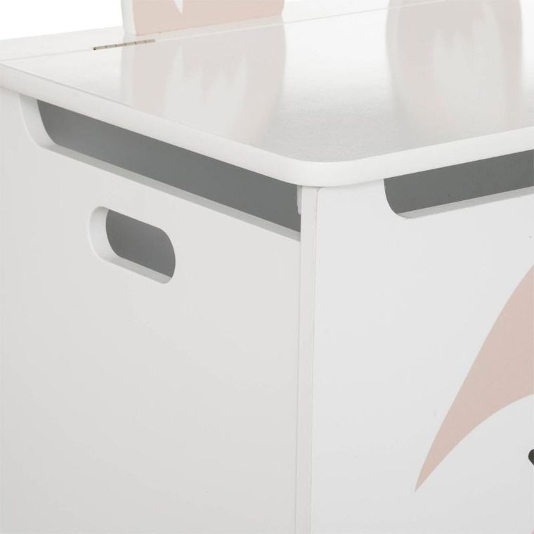 Atmosphera for kids, skrzynia na zabawki, Fox, 53-33-54,5 cm