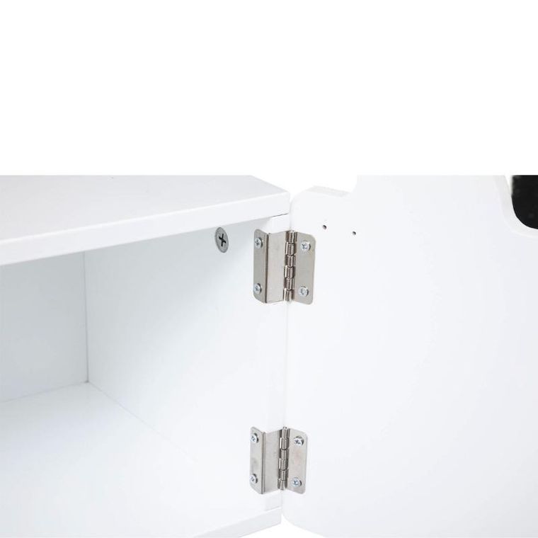 Atmosphera for kids, szafka nocna dla dziecka, lisek, z sosnowymi nóżkami, 53 cm