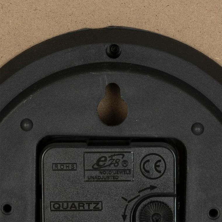 Atmosphera, Ivana, zegar ścienny do salonu, średnica 38 cm